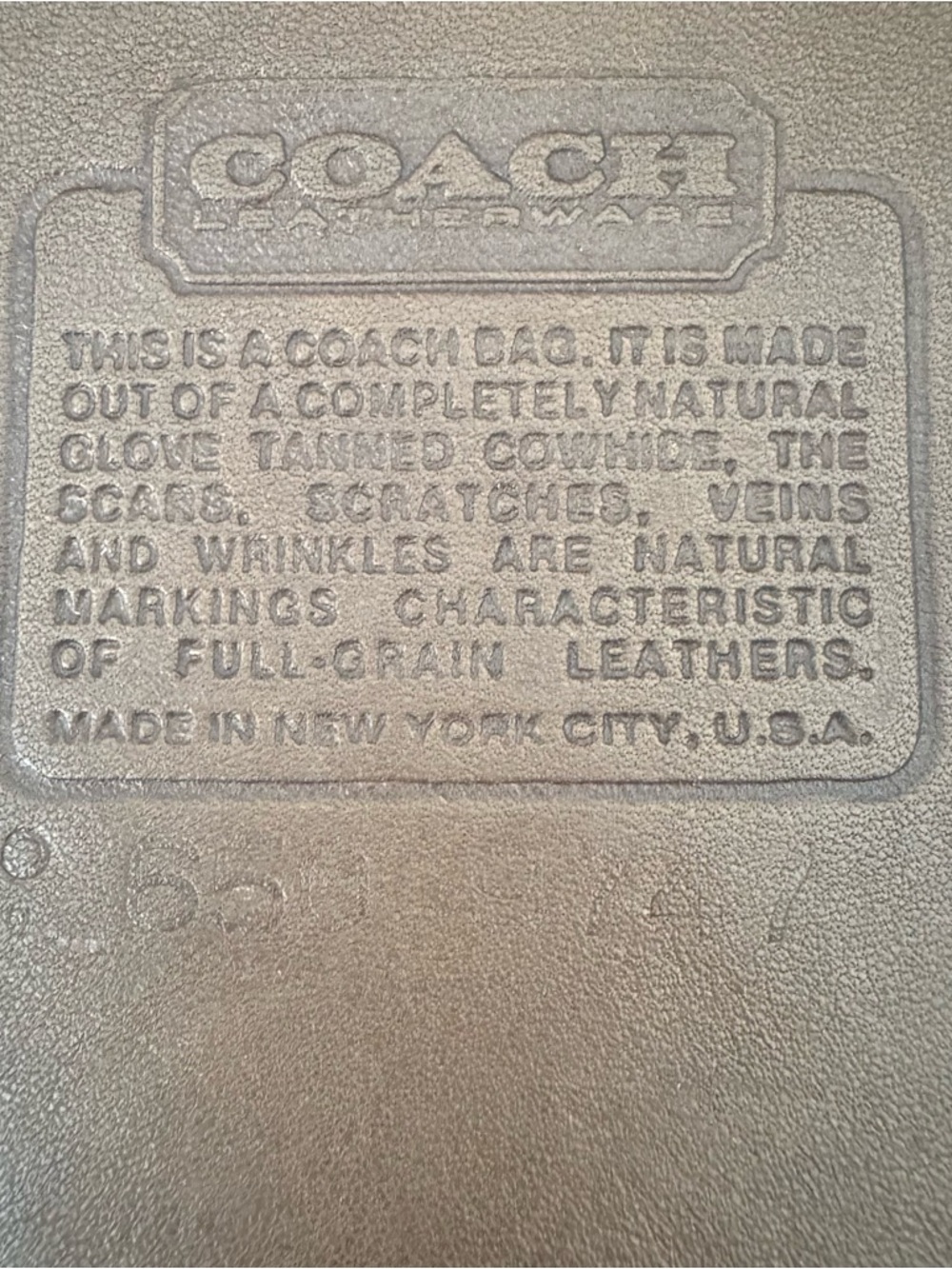 Vintage Coach Envelope Portfolio 5190 NYC Leather Shoulder Bag, Tote or Laptop - Picture 12 of 14